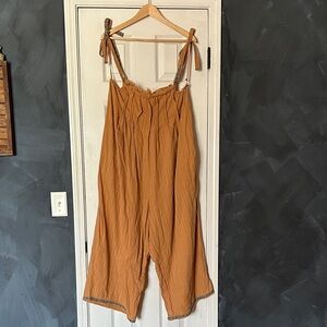 Women's Orange Jumpsuit